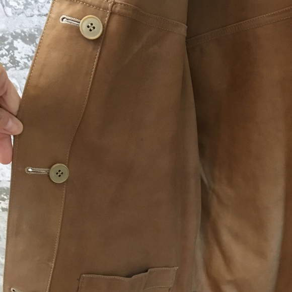 Reversible, Authentic Italian Leather/Suede Jacket - Picture 3 of 3